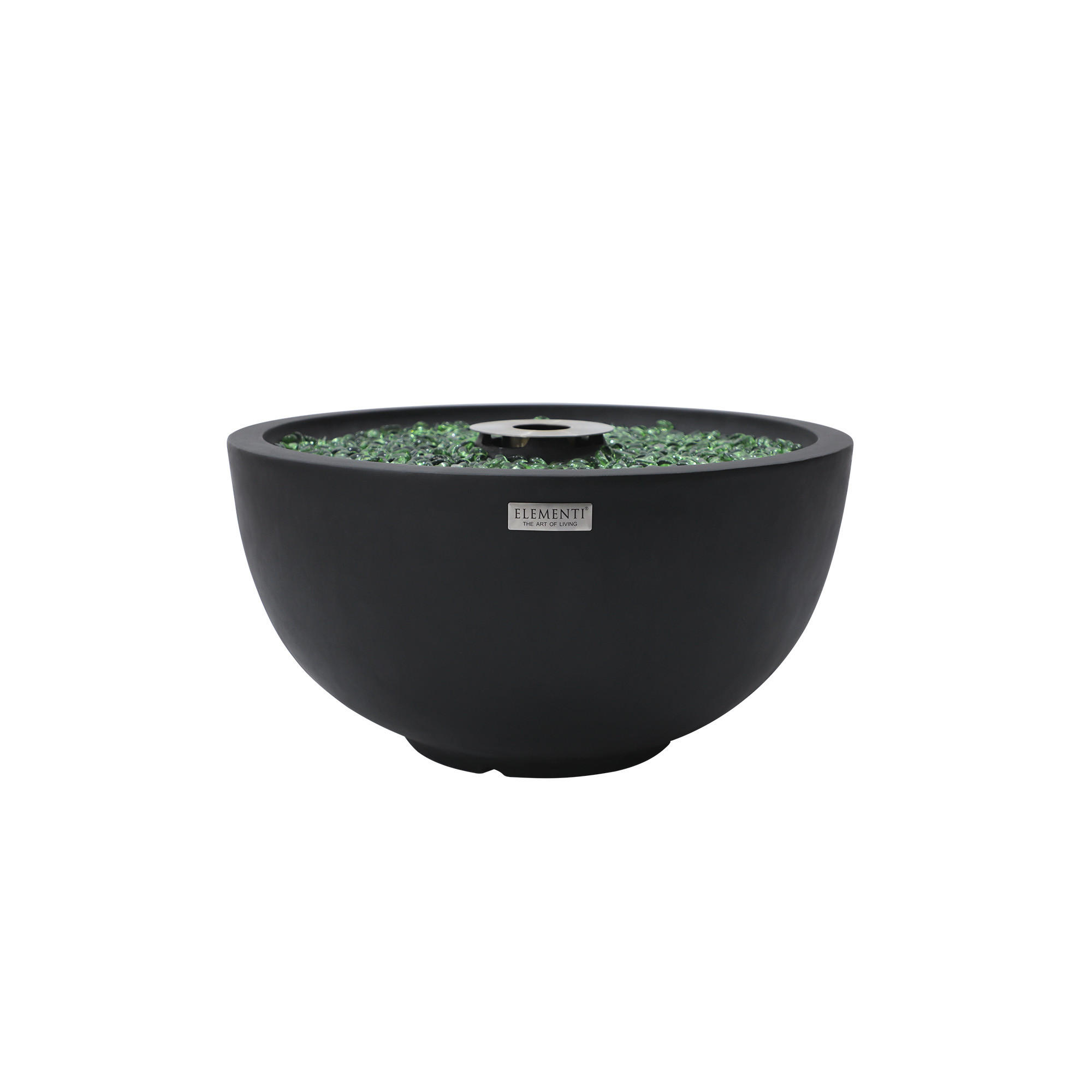 GARTENBRUNNEN Jnana 68 x 68 x 36 cm - Schwarz, Naturmaterialien (68/68/36cm) - Elementi
