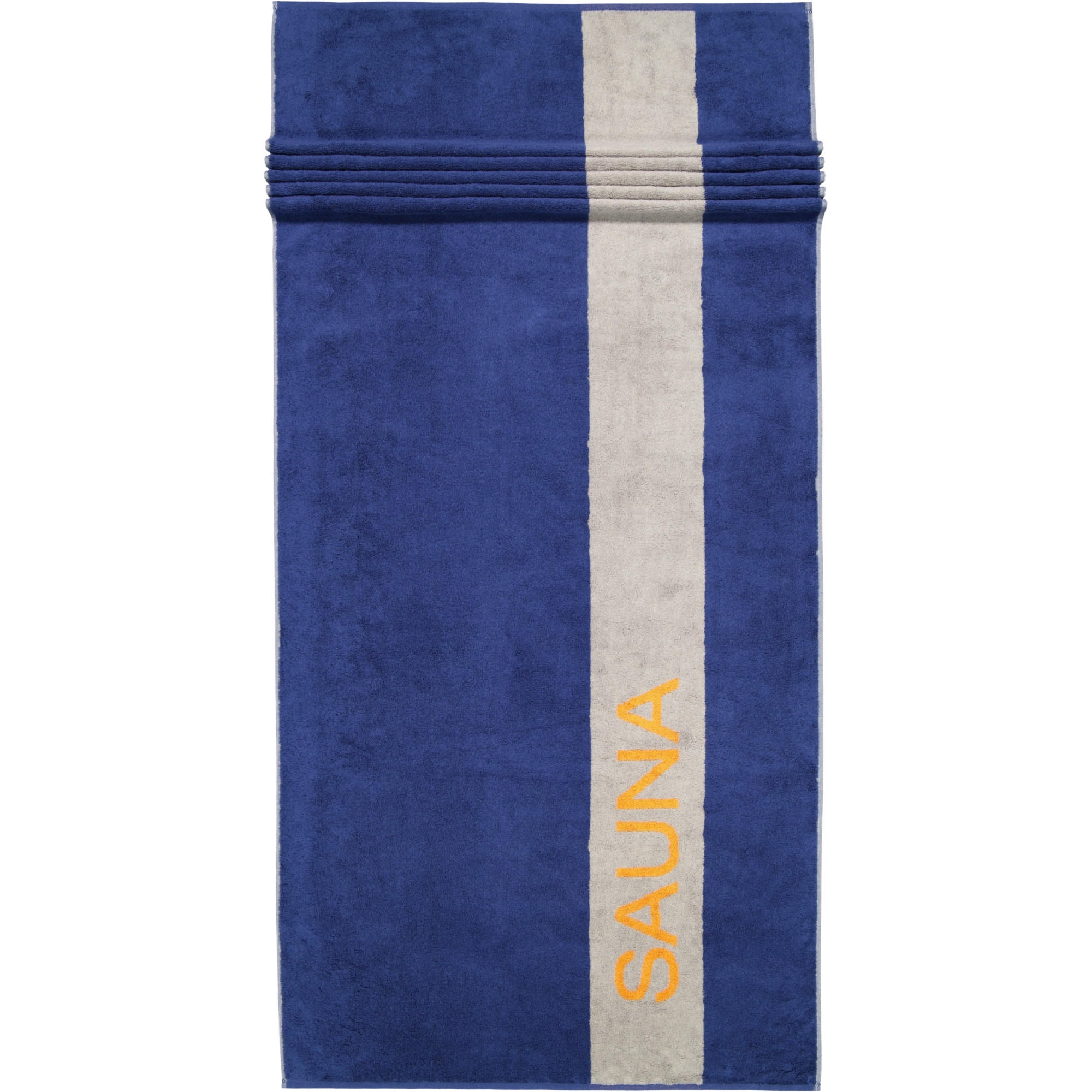 SAUNATÜCHER SAUNA 6238 NAVY - 13 - Blau, Textil (80/200cm) - Cawoe