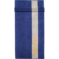 SAUNATÜCHER SAUNA 6238 NAVY - 13 - Blau, Textil (80/200cm) - Cawoe