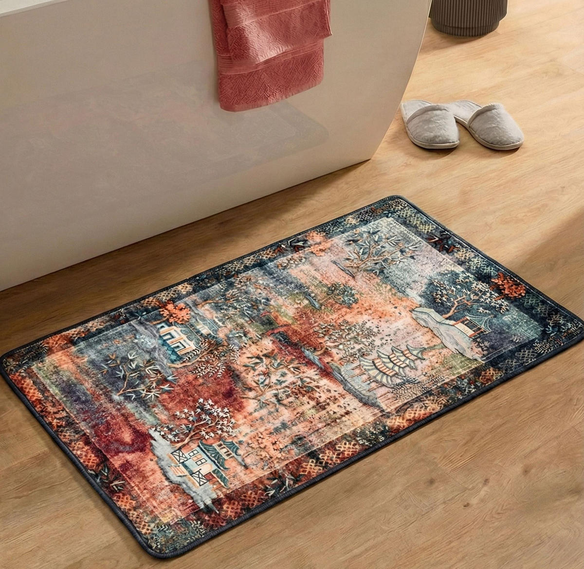 KOUPELNOVÝ KOBEREČEK Aquata 60x100 cm - různobarevná, textil (60/100cm) - Gino Falcone