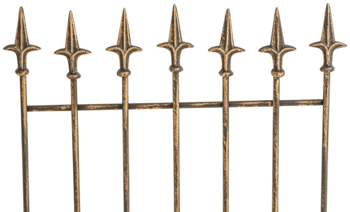 RANKGITTER Elly - 2er Set bronze - Braun, Metall (50/100/2cm) - TPFGarden