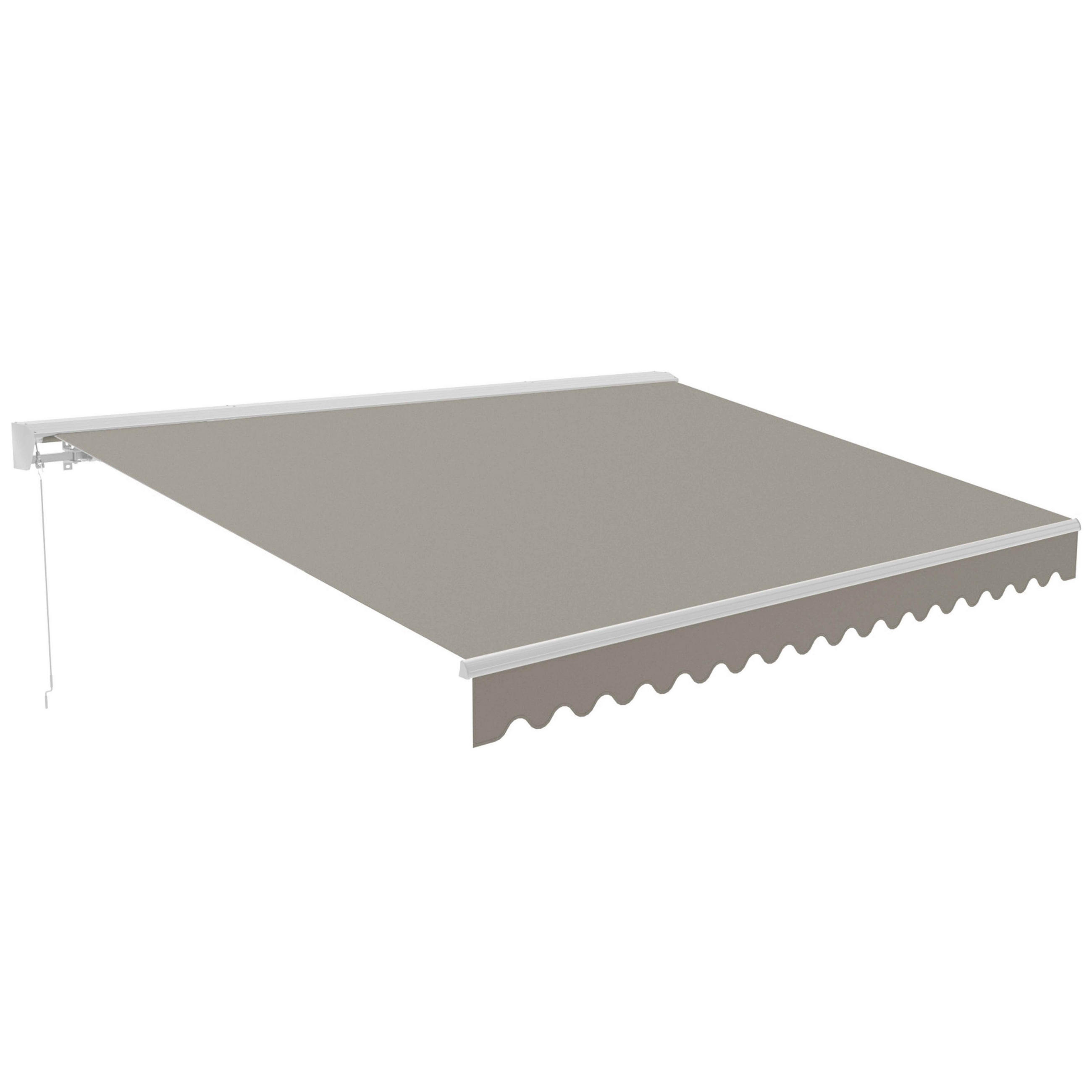MARKISE 2,50x2m, Beige - Beige, Metall (200/1/250cm) - Oviala