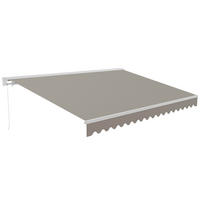 MARKISE 2,50x2m, Beige - Beige, Metall (200/1/250cm) - Oviala