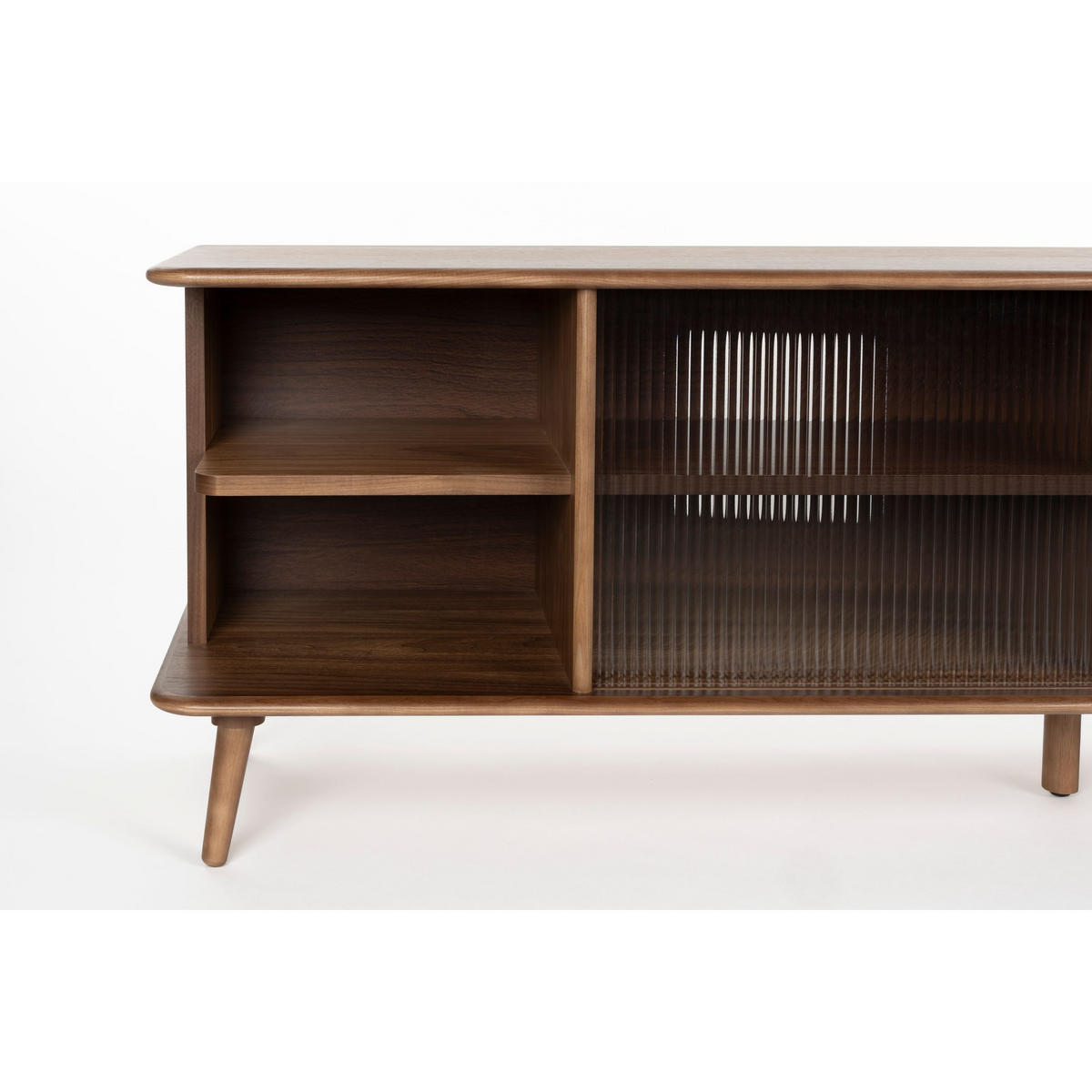 SIDEBOARD Rise L Walnuss - Braun, Holzwerkstoff (180/55/40cm) - Zuiver