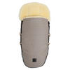 LAMMFELL-FUSSSACK Love the Nature, angora - Greige, Fell (44/95cm) - Kaiserbaby