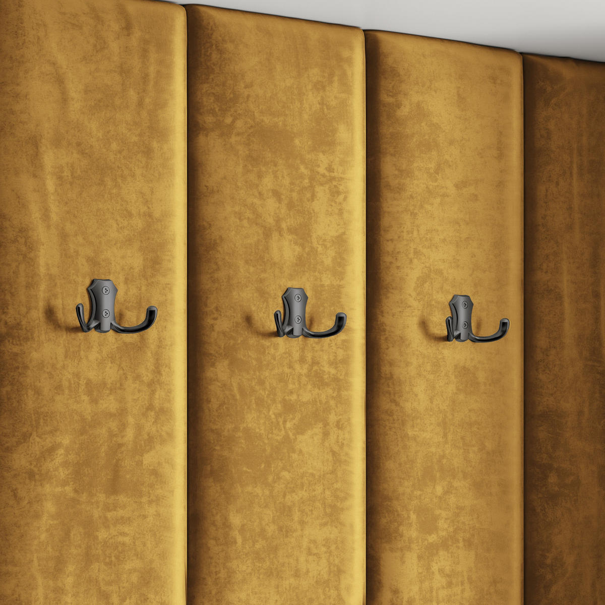 GARDEROBENSCHRANK REMA 200/240/60 cm Modern Garderobe-Set Kaschmir - Kaschmir/Gelb, Holzwerkstoff (200/240/60cm) - MASSENO