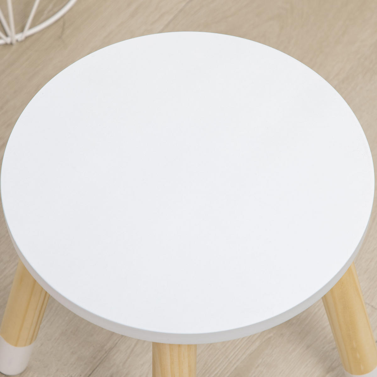 KINDERSCHMINKTISCH DE-18631 Weiß/Holz - Weiß, Holzwerkstoff (40/95/60cm) - ComfortXL