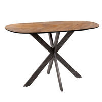 BARTISCH Kim Braun 80/140/ 92 cm - Braun, Holz (140/92/80cm) - Hoyz Collection
