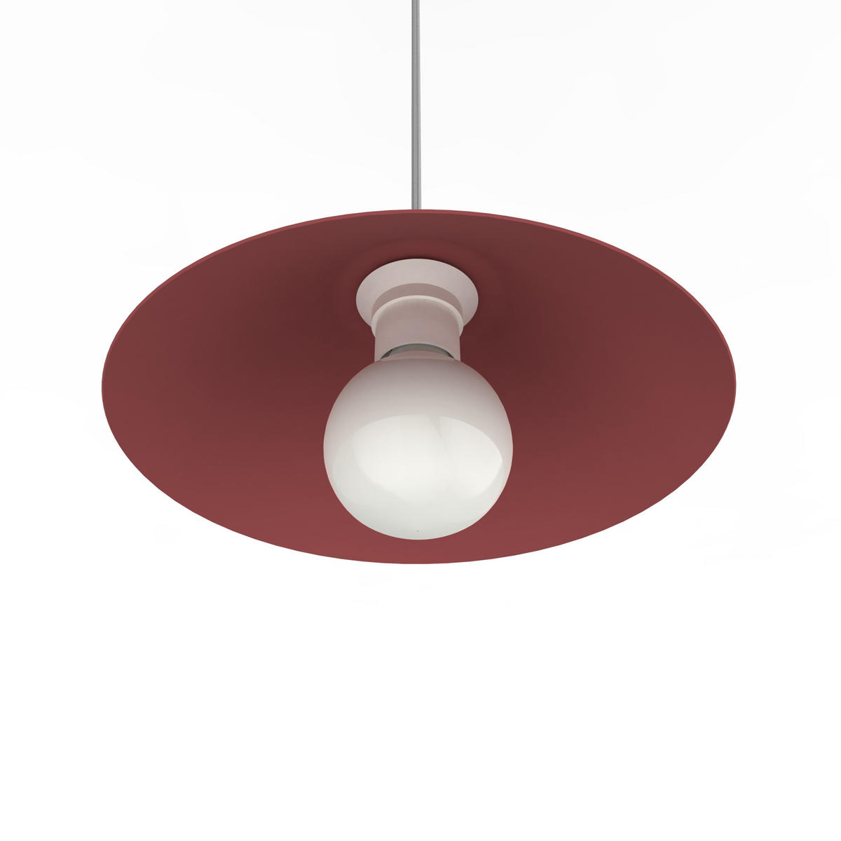 HÄNGELEUCHTE - Rot, Metall (25/25/10cm) - Lumicom