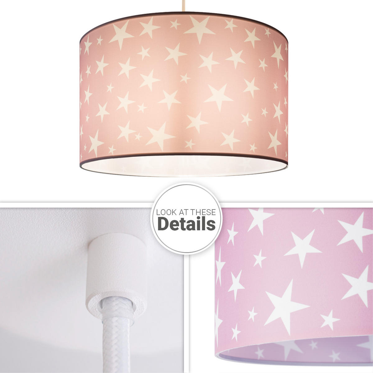 PENDELLEUCHTE Hugo Pd1 Cap 315 - Weiß, Metall (45.5/45.5/27cm) - Paco Home