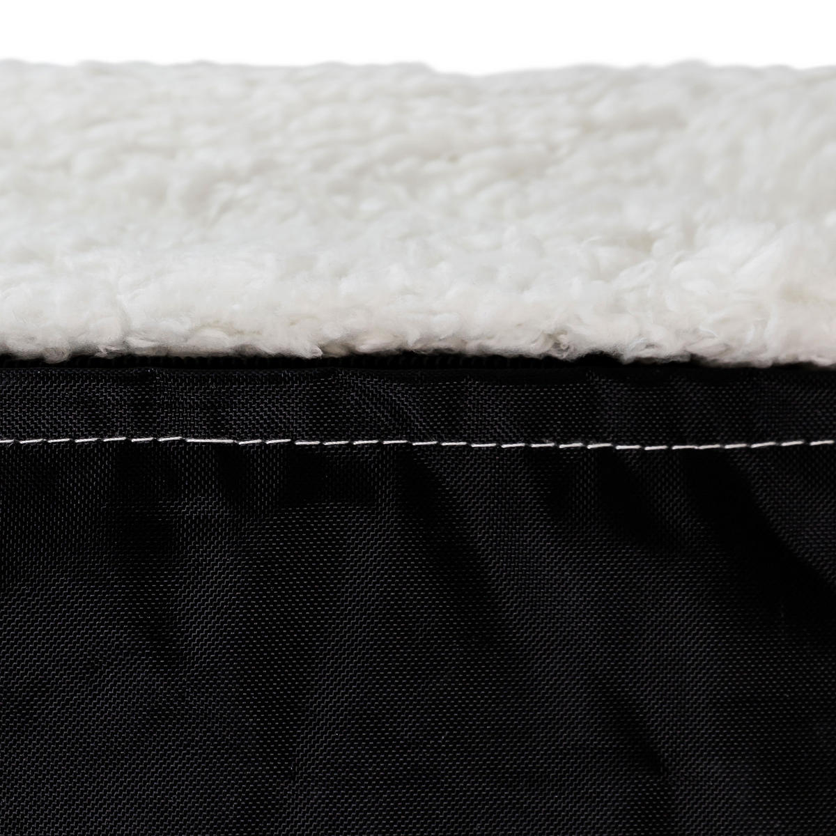 SITZSACK Flauschig für Kinder - Creme, Kunststoff (55/44/55cm) - icon