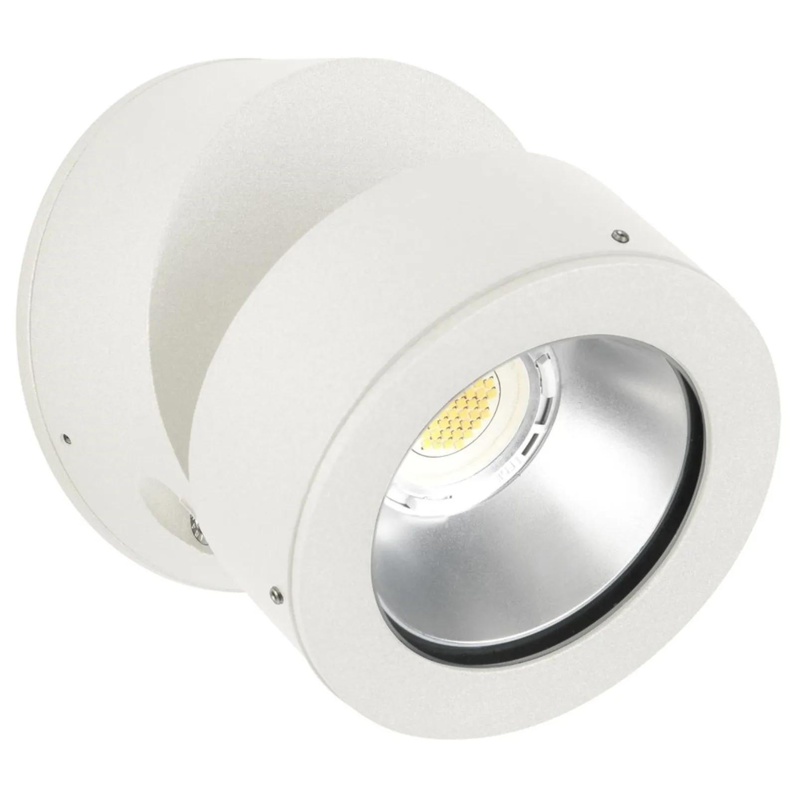 AUSSENSTRAHLER Weiß - Weiß, Metall (6/6/11cm) - click-licht