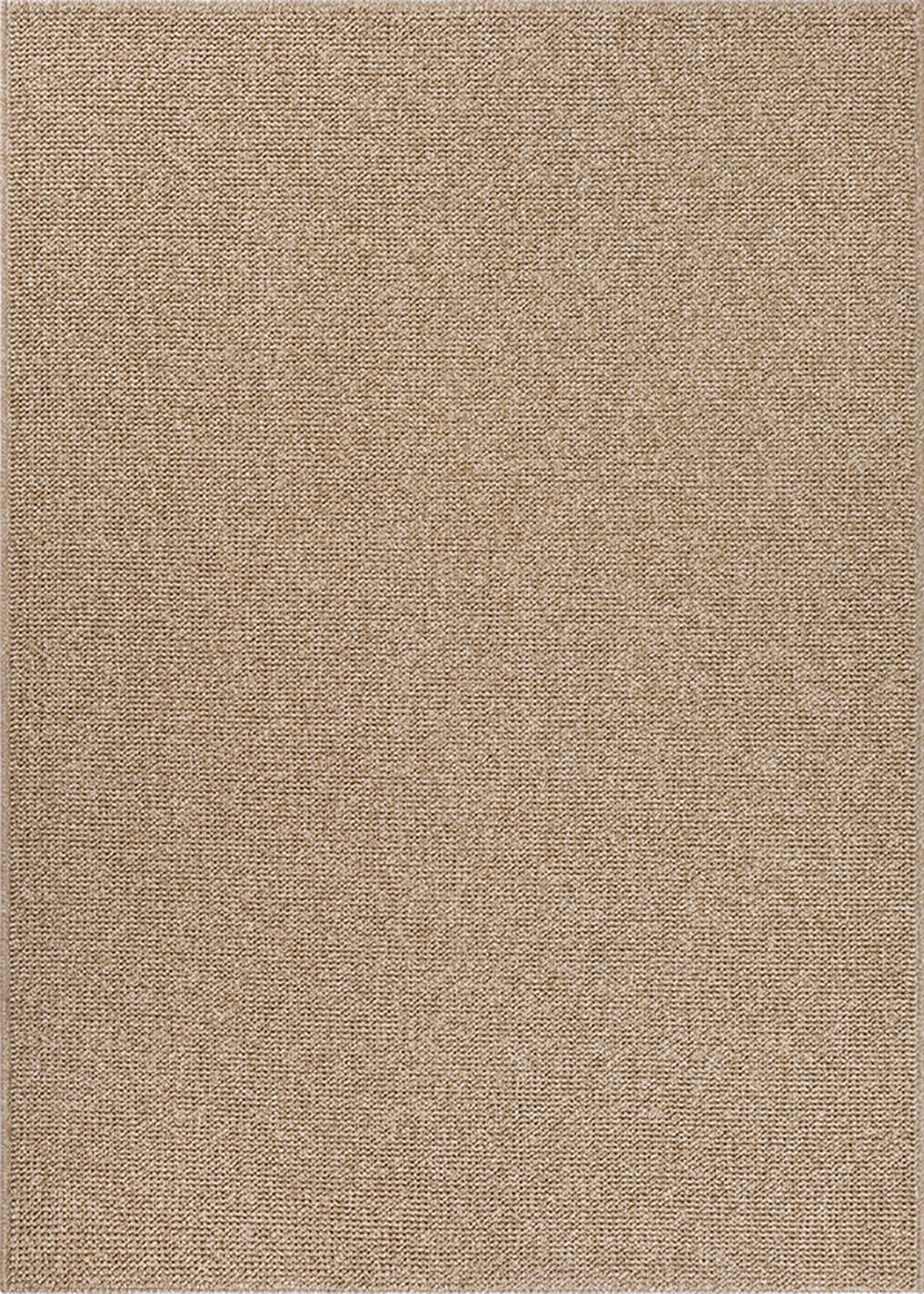 FLACHWEBTEPPICH Uni TOCE Polypropylen Natur 240 x 340 cm - Beige, Textil (240/340cm) - KADIMA DESIGN