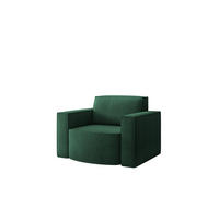 SESSEL Palma In Noel - Grün, Holzwerkstoff/Textil (98/74/89cm) - Fun Möbel