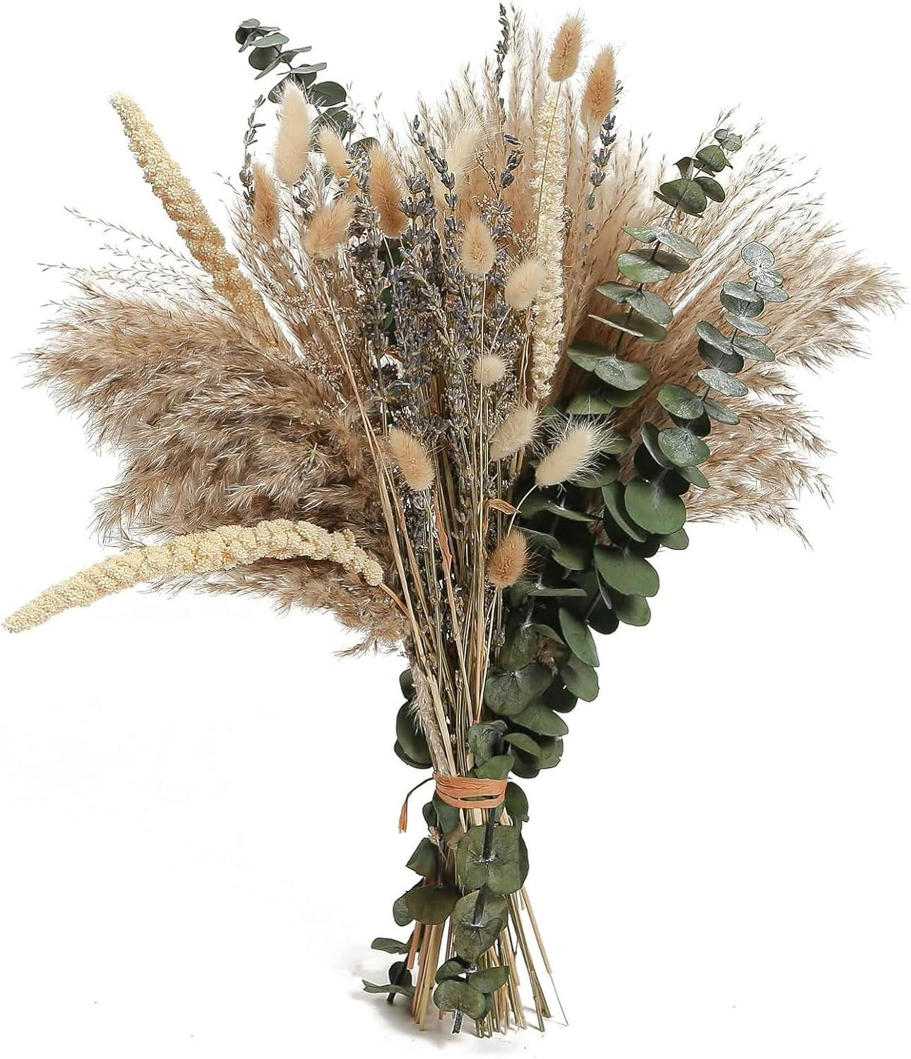 TROCKENBLUME 89 Stück - Multicolor, Naturmaterialien (7cm) - OBOSOE