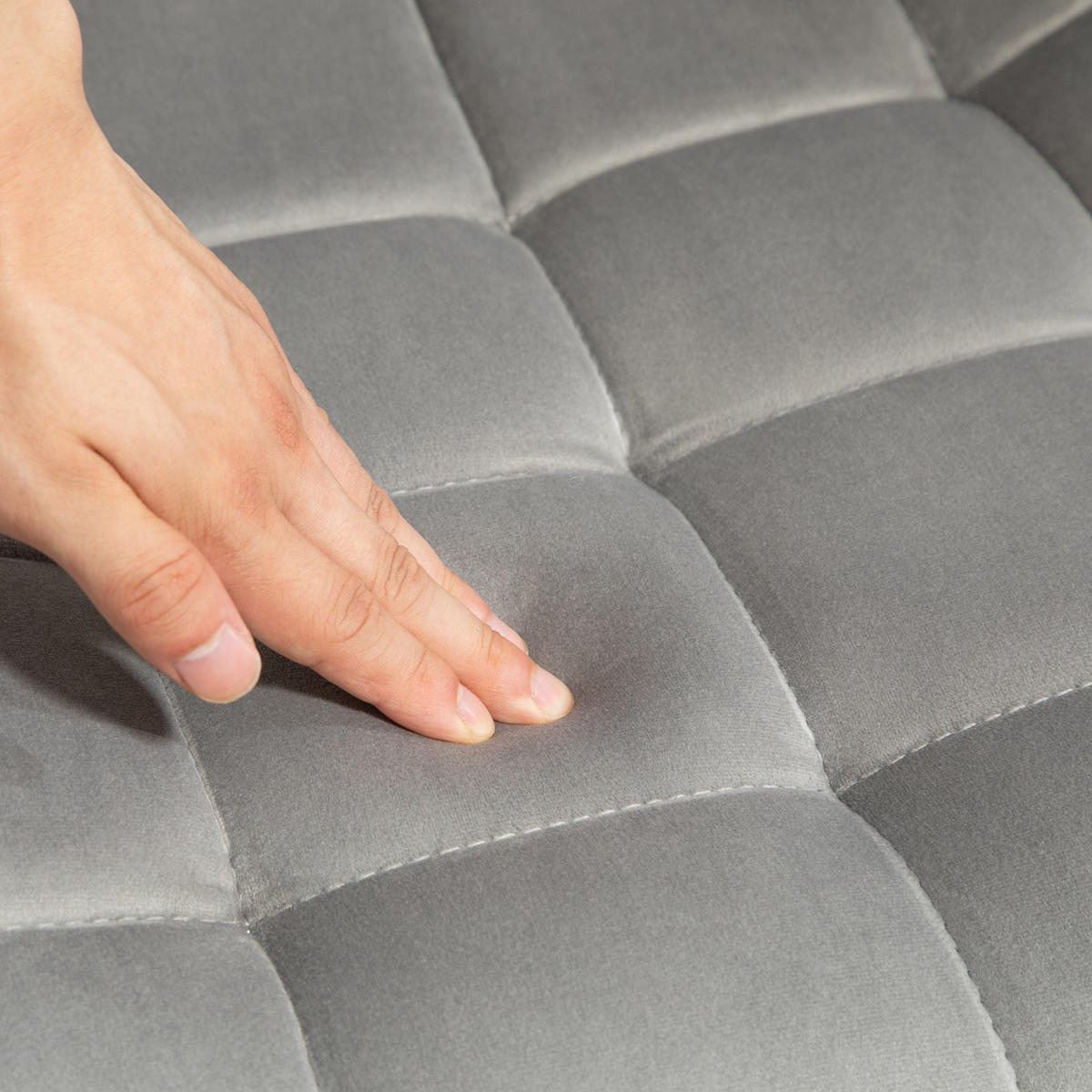 SCHREIBTISCHSTUHL MICKY Grau - Grau, Textil (50/92/54cm) - SVITA