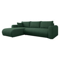 COLTAR Eliwo Reiat - verde/negru, material textil/lemn (252/158cm) - MIRJAN24