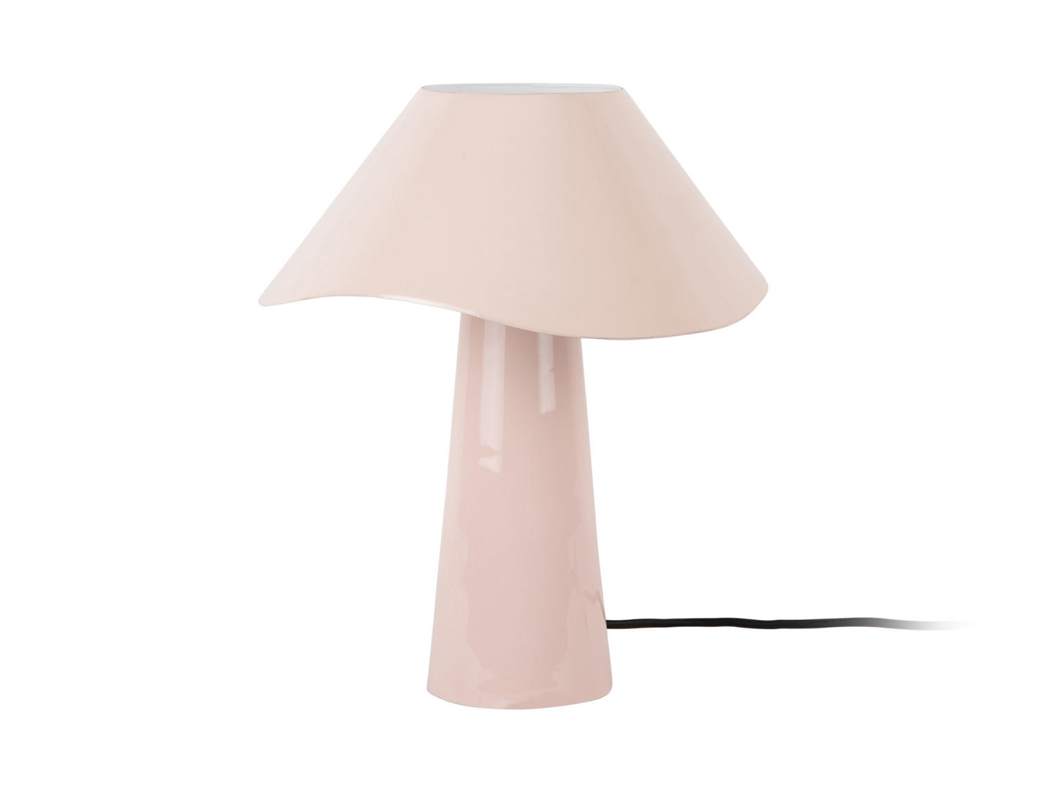 TISCHLAMPE Ameno 28/28/33 cm - Pink, Metall (28/28/33cm) - Leitmotiv