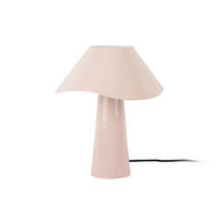 TISCHLAMPE Ameno 28/28/33 cm - Pink, Metall (28/28/33cm) - Leitmotiv