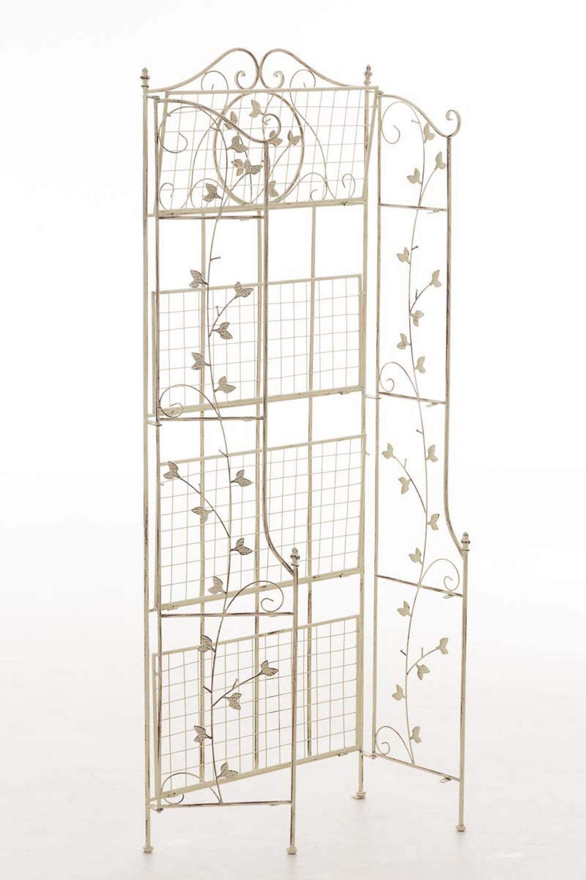 STANDREGAL Metall Antik-Creme - Creme, Metall (60/158/33cm) - CLP