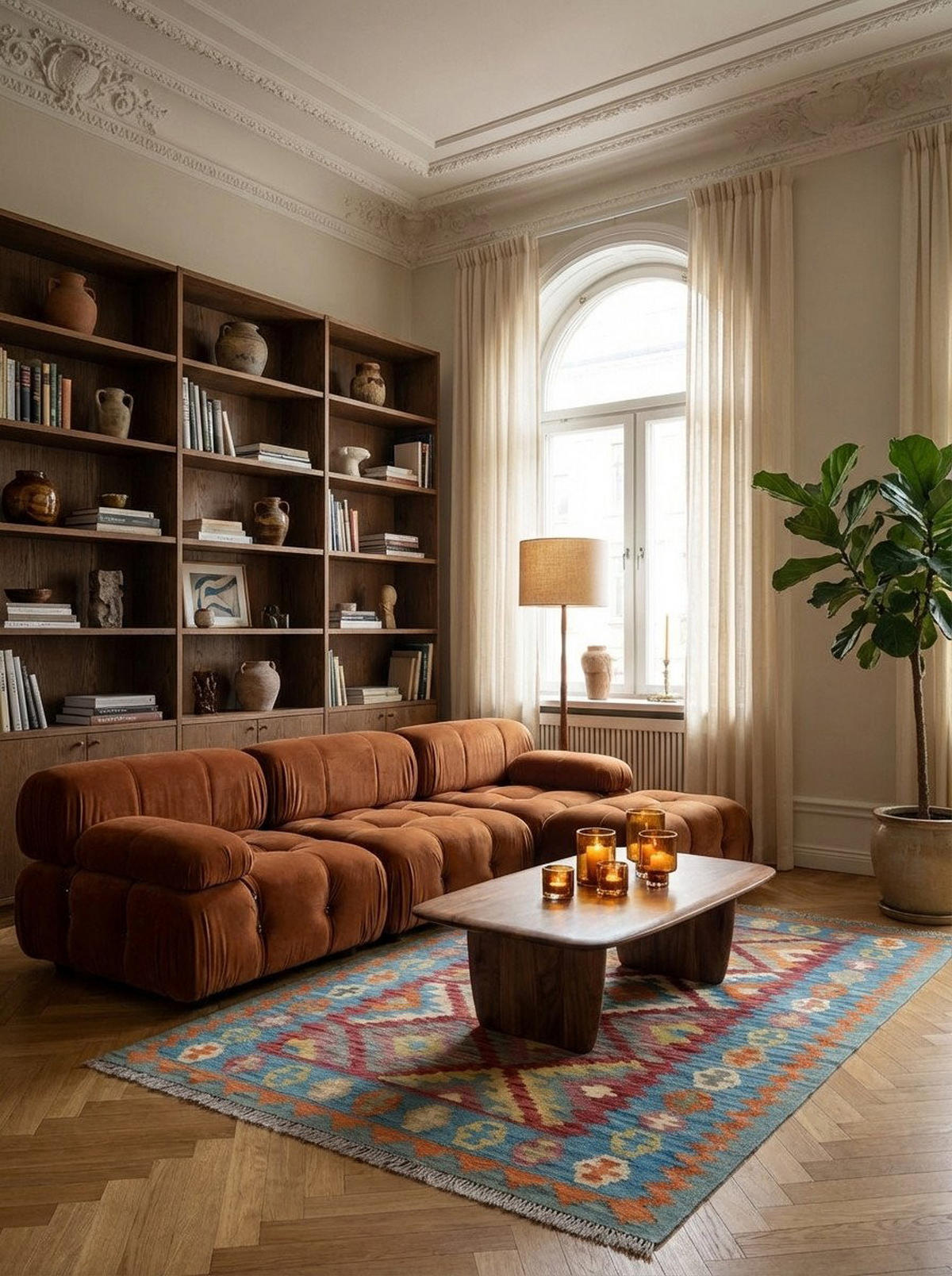 HANDWEBTEPPICH Kelim Gashgai Rot 183/127 cm Schurwolle - Rot, Textil (127/183cm) - Looma