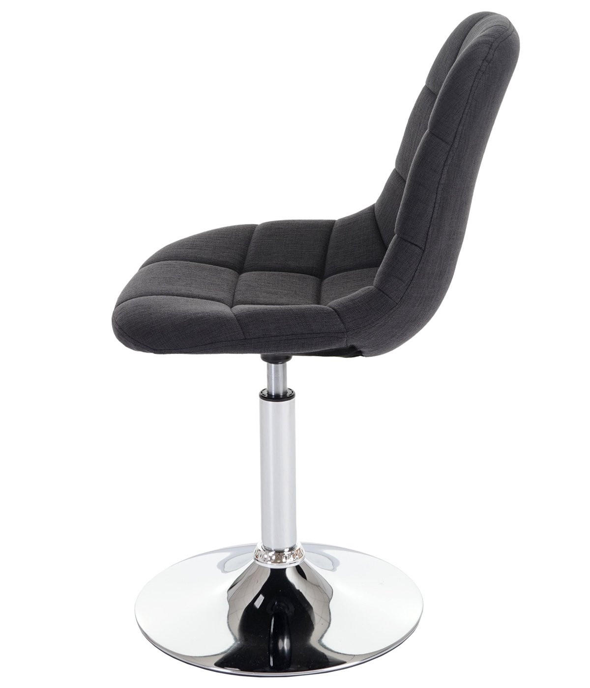 ESSZIMMERSTUHL Anthrazit - Dunkelgrau/Anthrazit, Textil (47/84/50cm) - MCW