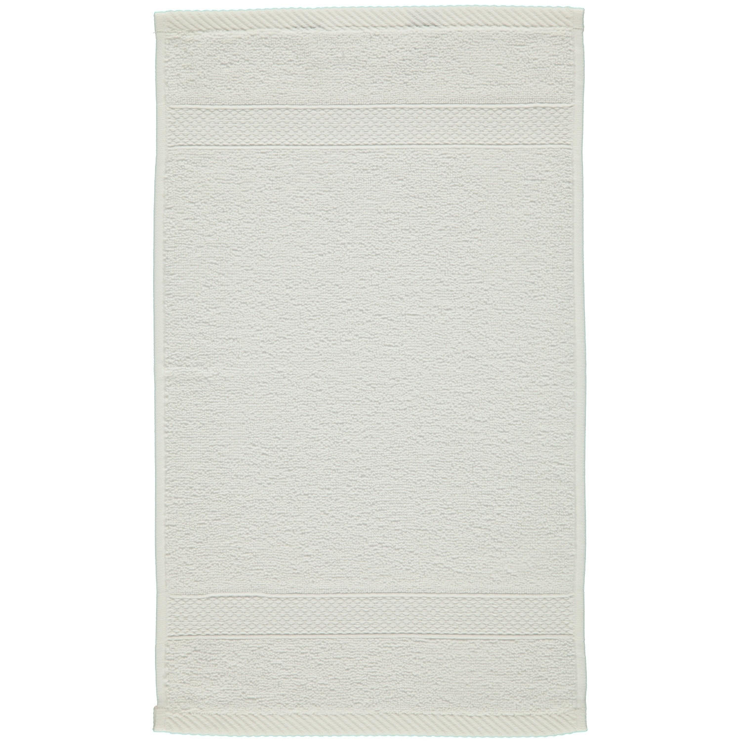 GÄSTETUCH DIAMANT WHITE - 001 - Weiß, Textil (30/50cm) - Egeria