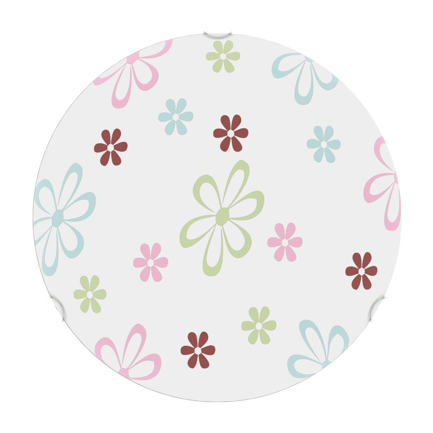 DECKENLEUCHTE - Multicolor, Glas (30/30/10cm) - Lumicom