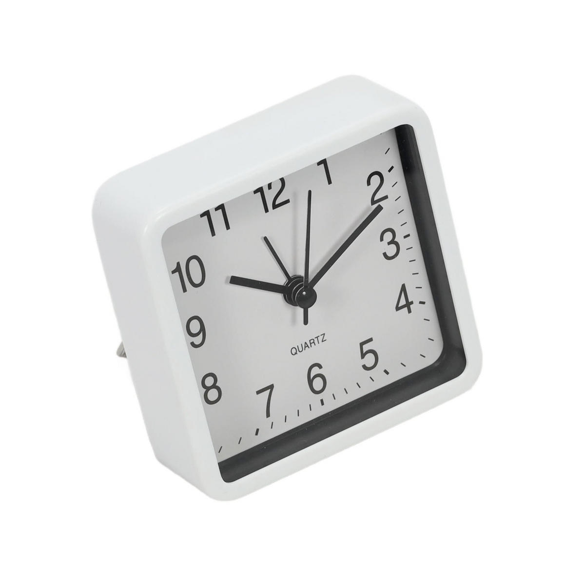 WECKER 8/4/8 cm - Weiß, Kunststoff (4/8/8cm) - Atmosphera Createur d´interieur