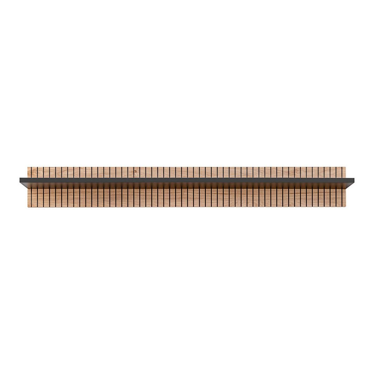 WOHNZIMMER-SET 5-TLG. Laterza-164 - Braun, Holzwerkstoff (480/192/45cm) - Lomado