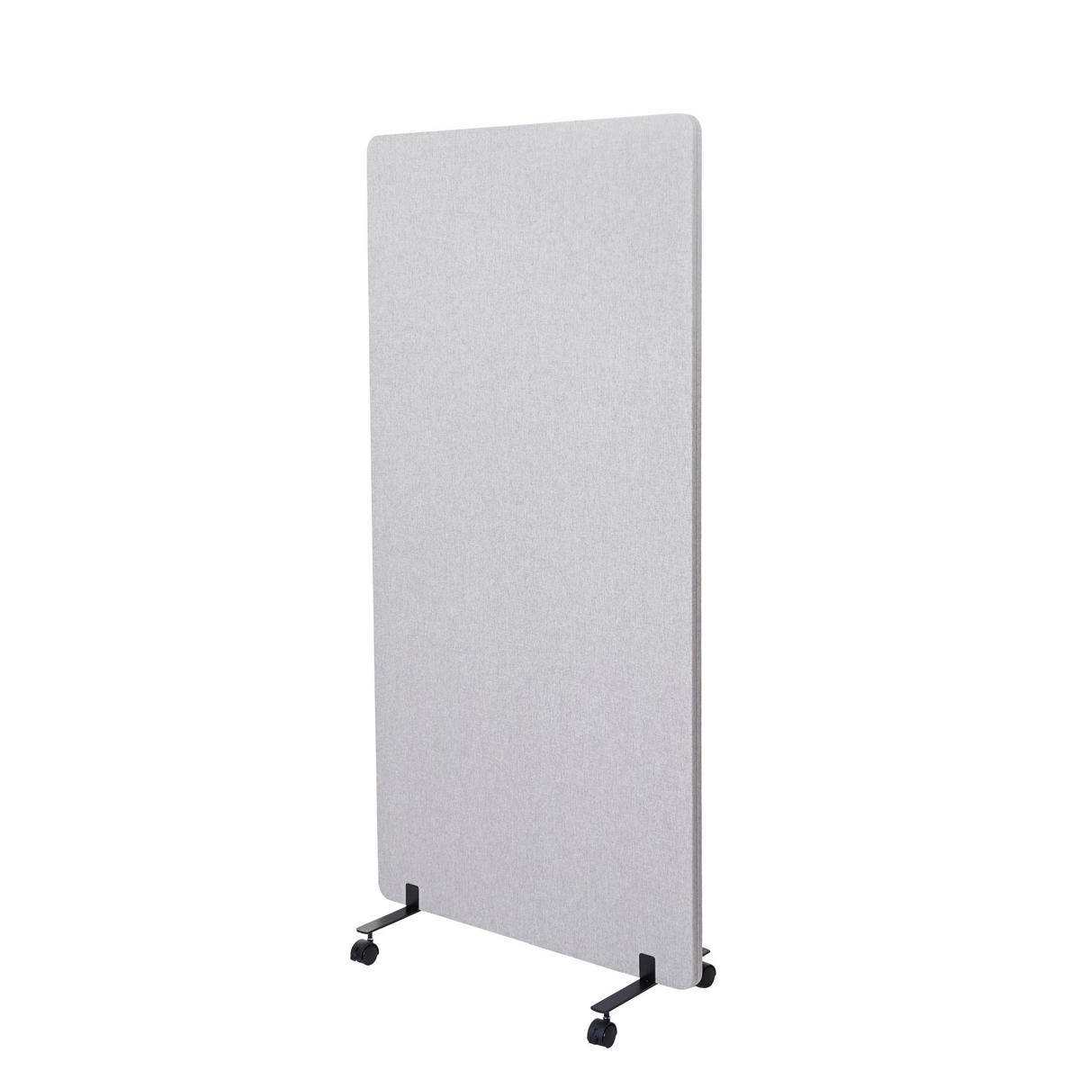 AKUSTIK-TRENNWAND Grau - Grau, Textil (80/167/39cm) - MCW