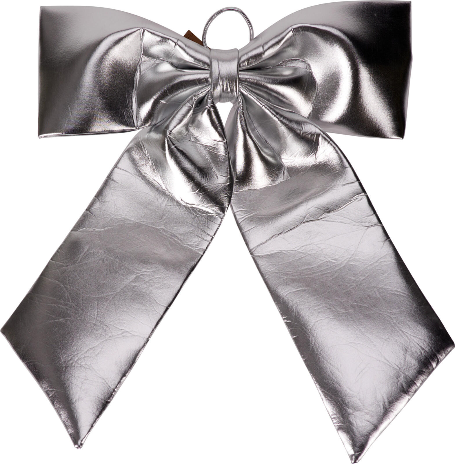 SCHLEIFE Basic Silber 68X80 cm Kunststoff - Silberfarben, Kunststoff (68/80/68cm) - Mondex