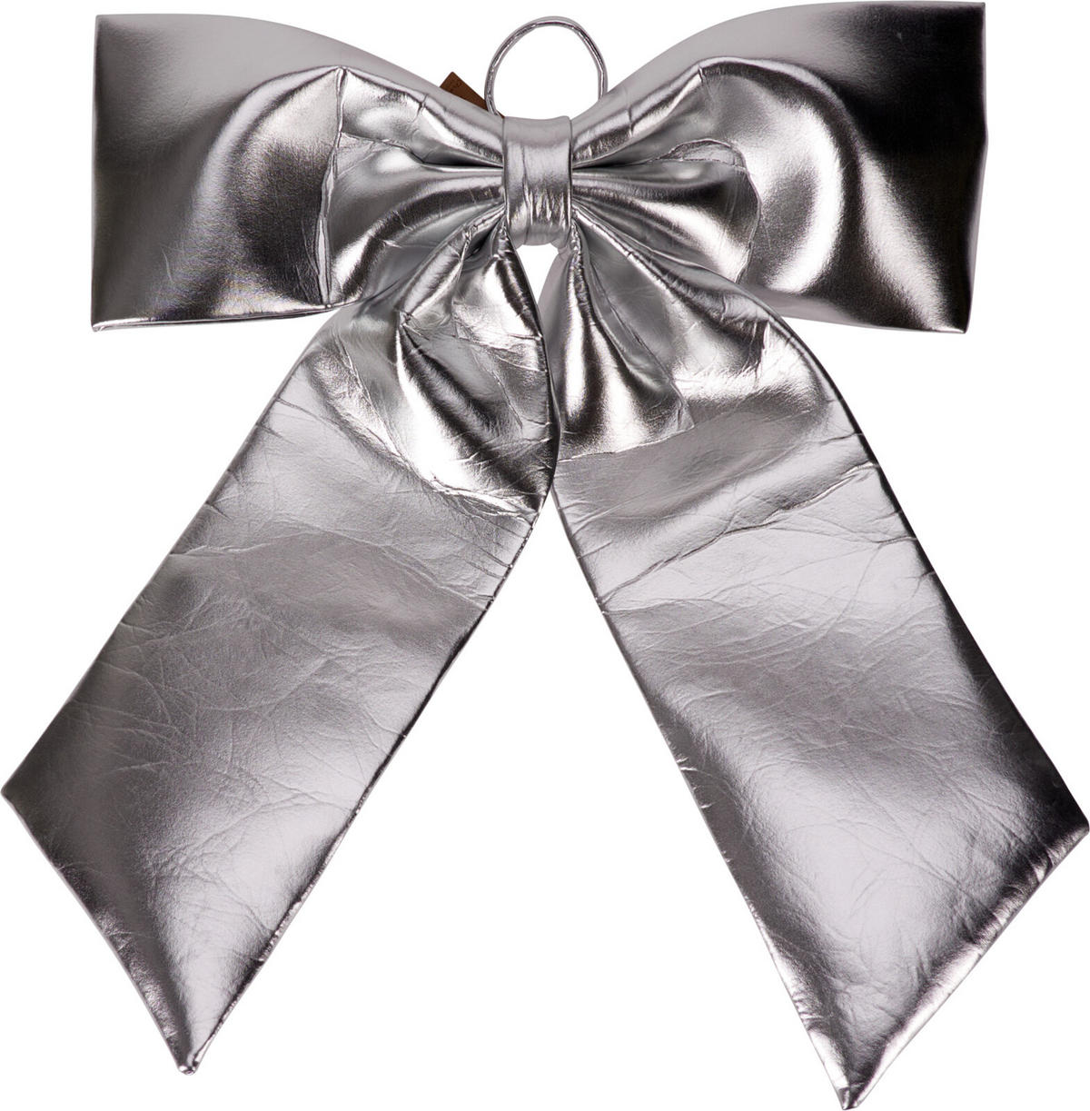 SCHLEIFE Basic Silber 68X80 cm Kunststoff - Silberfarben, Kunststoff (68/80/68cm) - Mondex
