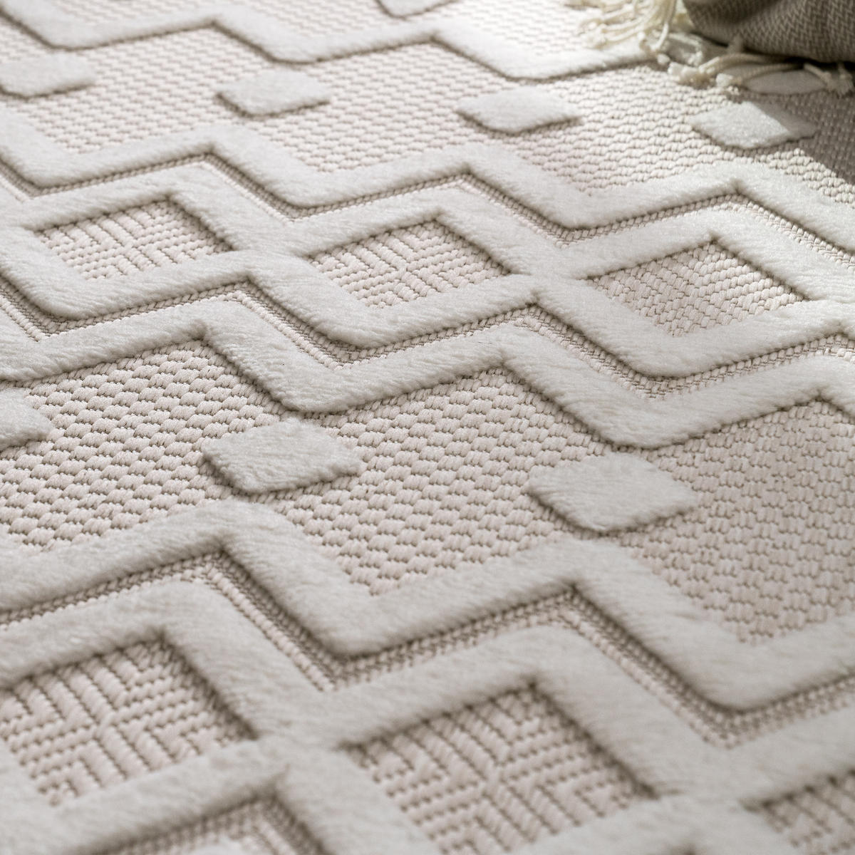 OUTDOORTEPPICH 80/150 cm Livorno 671 - Creme, Textil (80/150cm) - Paco Home