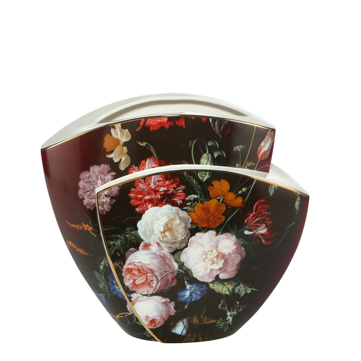 VASE Jan Davidsz de Heem - Blumen in Vase, Porzellan, Bunt, 29 cm - Multicolor, Keramik (29cm) - Goebel