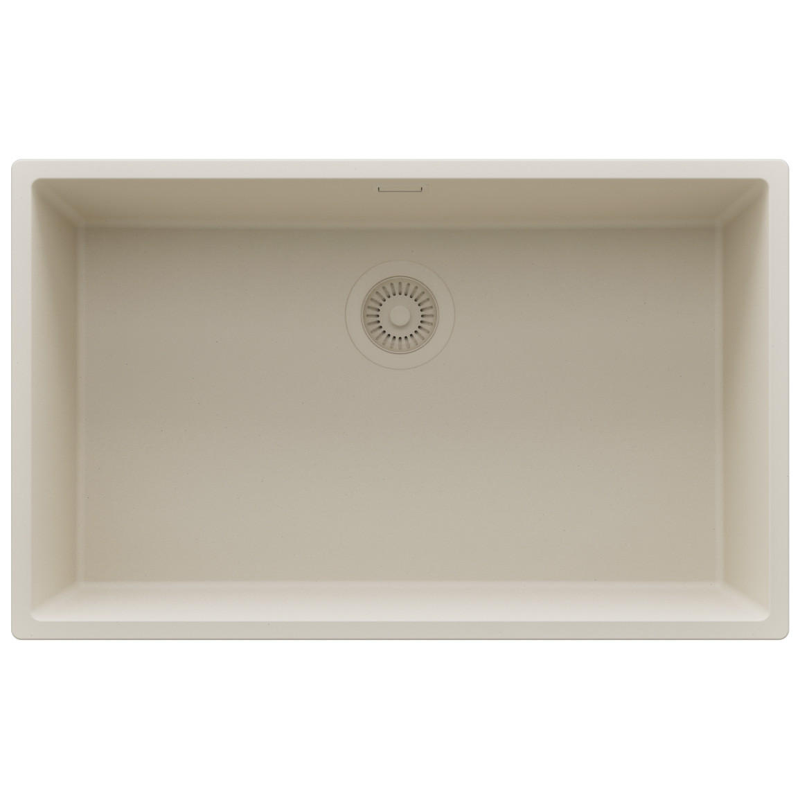 UNTERBAUSPÜLE GRANIT London, 2-er set Alles Beige 76/47 cm, 1 Becken + Ablauf-Set ab 80er Unterschrank - Beige, Kunststoff (76/20/47cm) - Primagran
