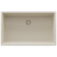 UNTERBAUSPÜLE GRANIT London, 2-er set Alles Beige 76/47 cm, 1 Becken + Ablauf-Set ab 80er Unterschrank - Beige, Kunststoff (76/20/47cm) - Primagran