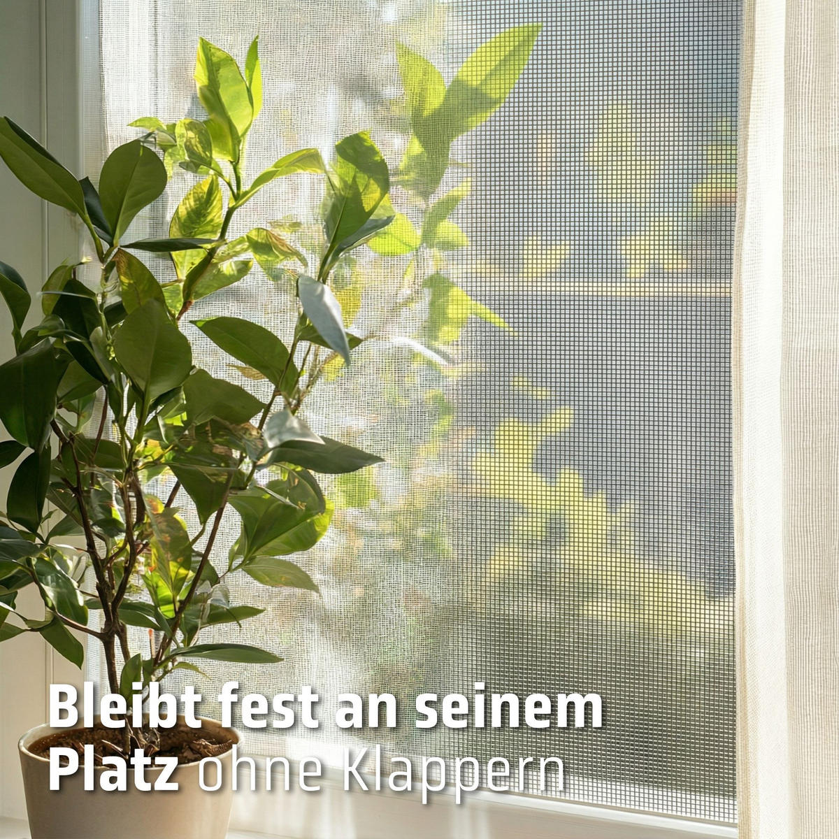 INSEKTENSCHUTZROLLO mit Kassette weiß - Weiß, Kunststoff (120/150/3.7cm) - Cocoon Home Concepts