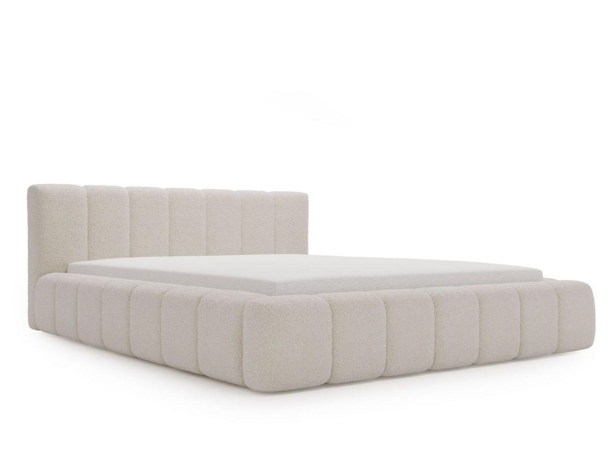 POLSTERBETT Orio 160x200 Beige - Beige, Textil (160/200cm) - Graingold