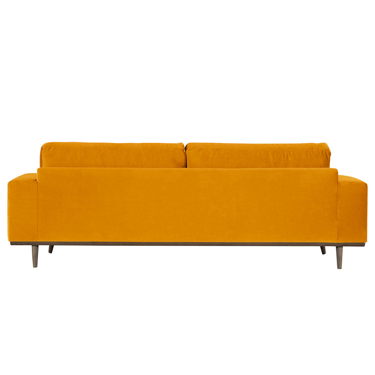 3-SITZER SOFA - Gelb, Textil (237/81/88cm) - home24