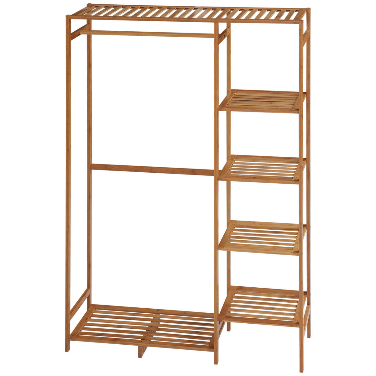 KLEIDERSTÄNDER DE-09657 Bambus Naturholz - Naturfarben, Naturmaterialien (90/145/30cm) - ComfortXL