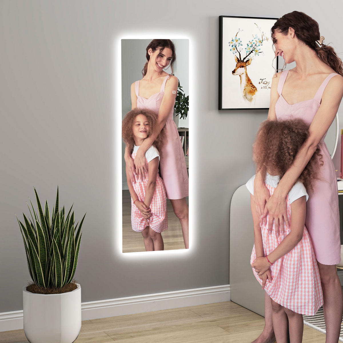 GANZKÖRPERSPIEGEL DE-09849 - Transparent, Glas (3/120/40cm) - ComfortXL
