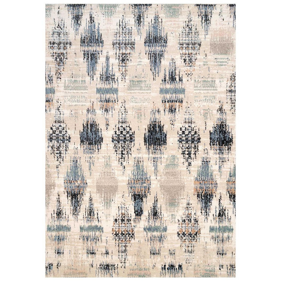 VINTAGE-TEPPICH Ikaro Polly Blue Mehrfarben - Multicolor, Textil (160/231cm) - Kukoon Rugs