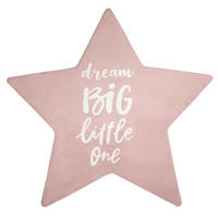 KINDERTEPPICH waschmaschinenwaschbar Stern Kinderzimmer schmutzabweisend Pink Freiform 150ST - Rosa, Textil (150/150cm) - KADIMA DESIGN