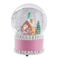 SPIELUHR X-Mas - Rosa, Glas (12/12cm) - Butlers
