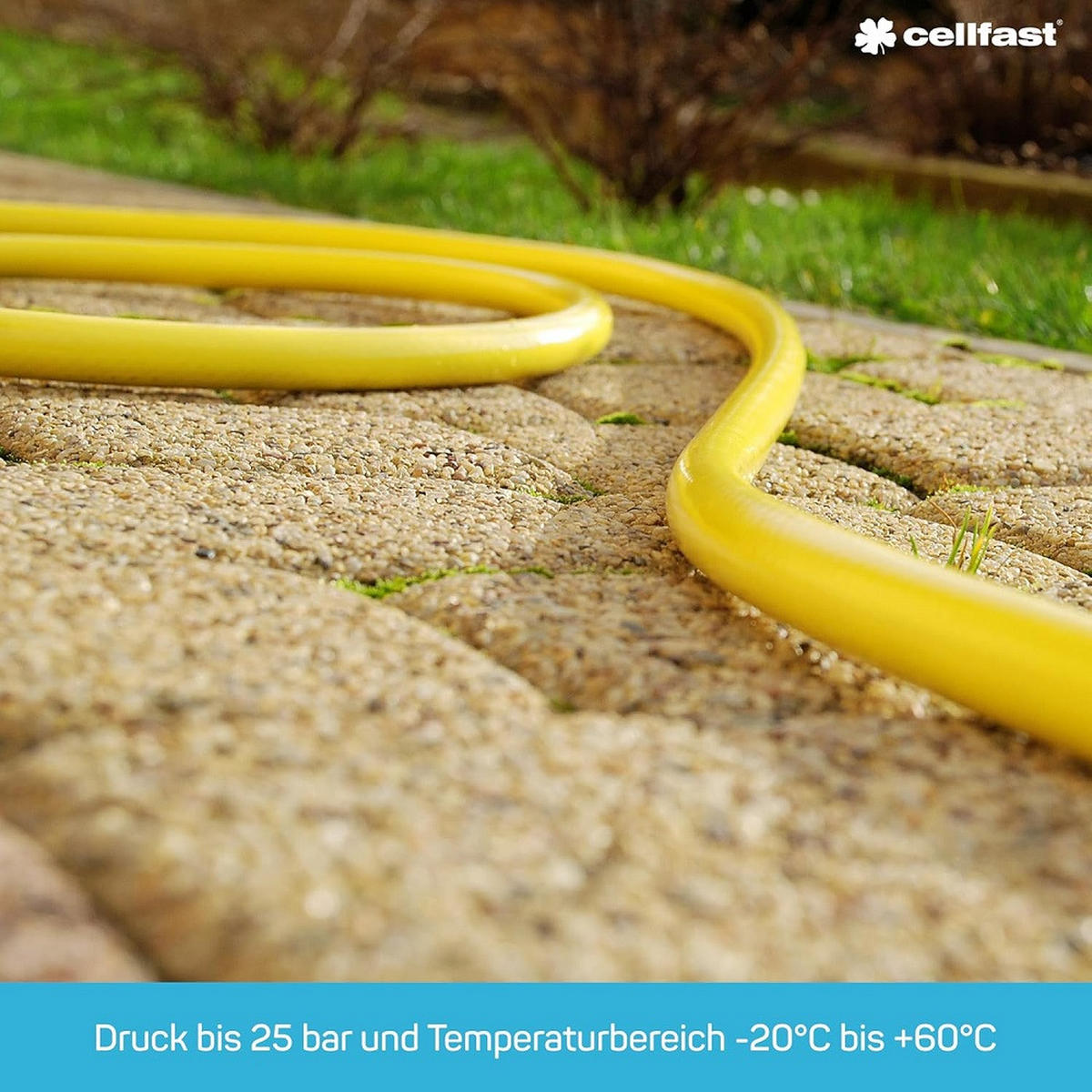 GARTENSCHLAUCH PLUS 3/4" 50 m - Transparent, Kunststoff (5000cm)