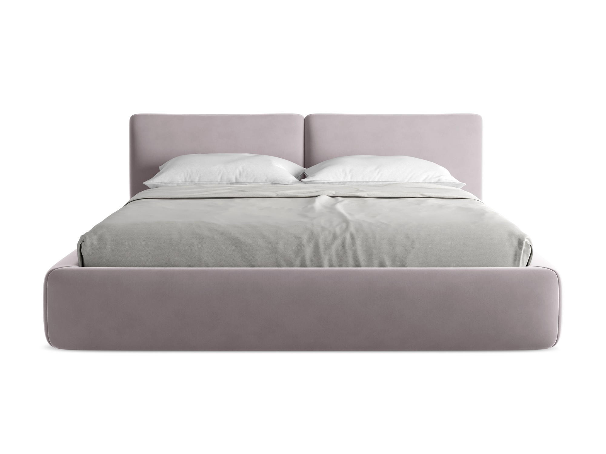 POLSTERBETT mit Bettkasten und Lattenrost 200x228 Violett - Lila/Flieder, Kunststoff/Textil (180/200cm) - Makamii