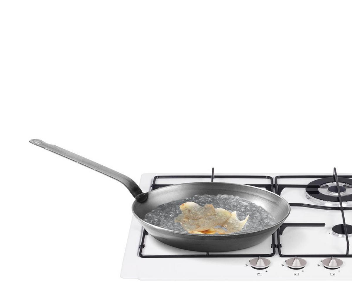 PFANNE 3441841 - Silberfarben, Metall (25/30/25cm) - Hendi