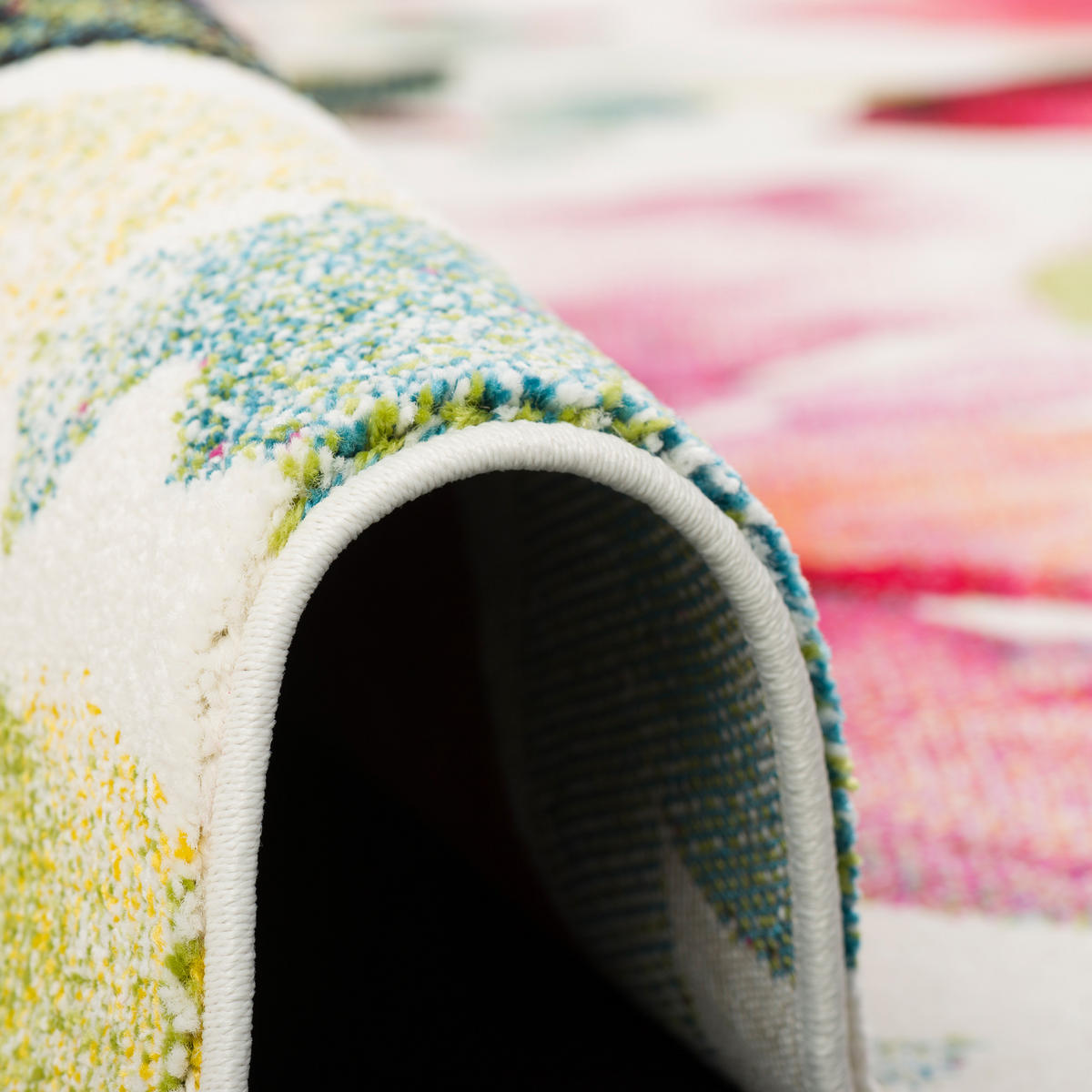DESIGNER TEPPICH BRILLIANT BLUMEN - Multicolor, Textil (160/230cm) - Pergamon
