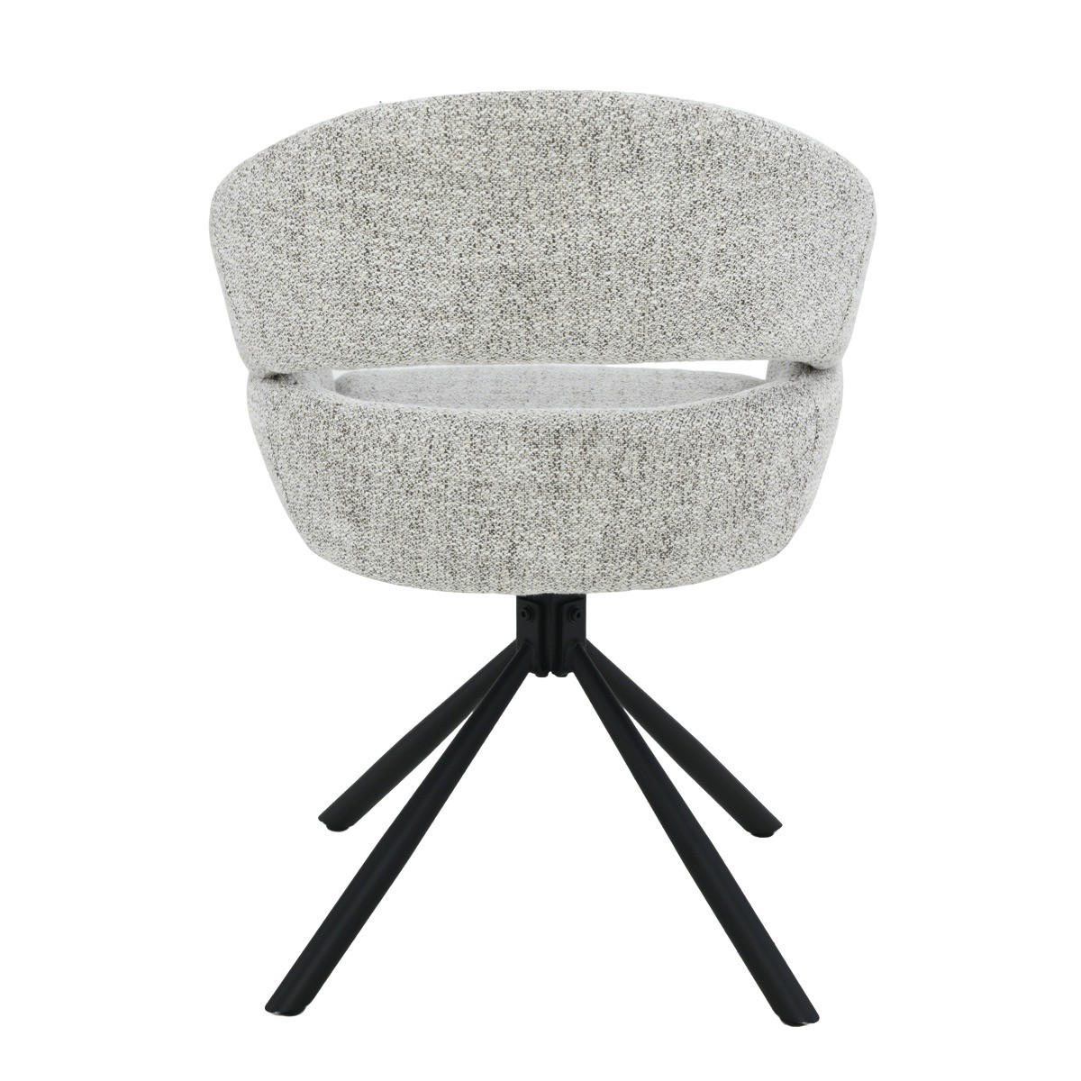 ESSZIMMERSTÜHLE Linn Beige 62/58/85 cm - Hellgrau, Textil (58/85/62cm) - Livingfurn